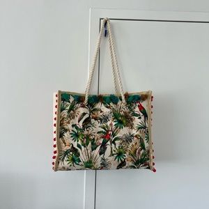 Calzedonia Beach Tote Bag with Tags